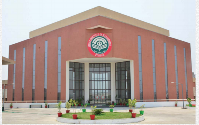  INDIAN INSTITUTE OF MANAGEMENT,ROHTAK